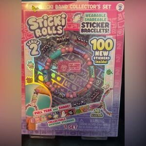 Sky Castle Sticki Rolls Series 2 Wearable Shareable Sticker Bracelet Kit